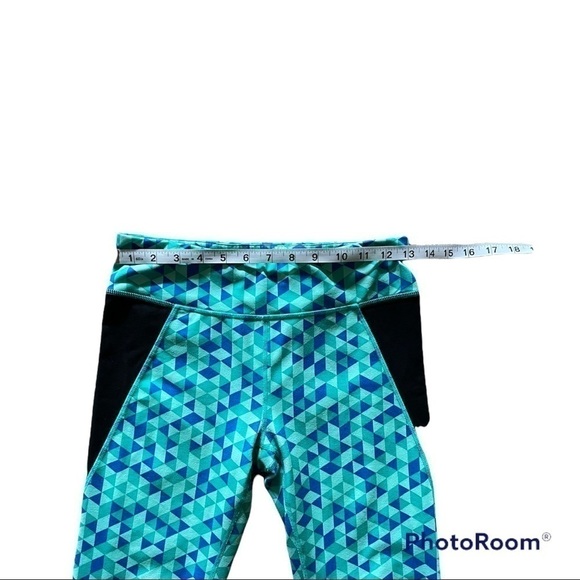 Athleta Girl Geometric Pattern Leggings | XL (14) - Picture 4 of 6